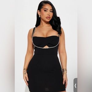 Ellen embellished mini dress